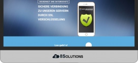 Projekt – 8SOLUTIONS Dienst, sicher chatten mit CH8TS.de